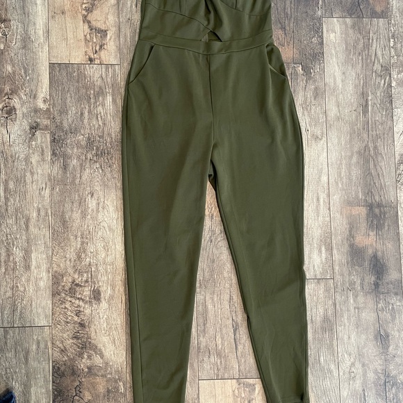 Windsor Pants - Olive Green Women's Jumpsuit